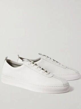Grenson white leather sneakers